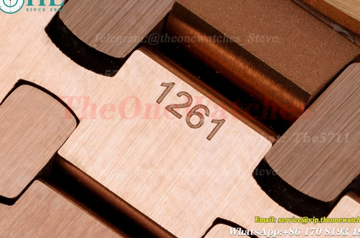 Oak Qtz Ladies RG JJF Swiss 33mm Diamond Grey RG Royal 0405